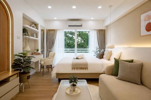 bedroom of Baan Ratchathewi (Phetchaburi Soi9)