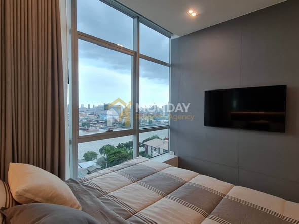 bedroom of Baan Sathorn Chao Phraya