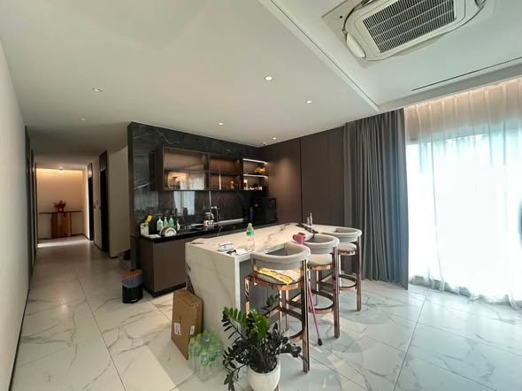 living room of Bangkok Boulevard Signature Sathorn-Ratchaphreuk