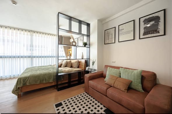 bedroom and living room and room interior of Bangkok Feliz Sukhumvit 69-2
