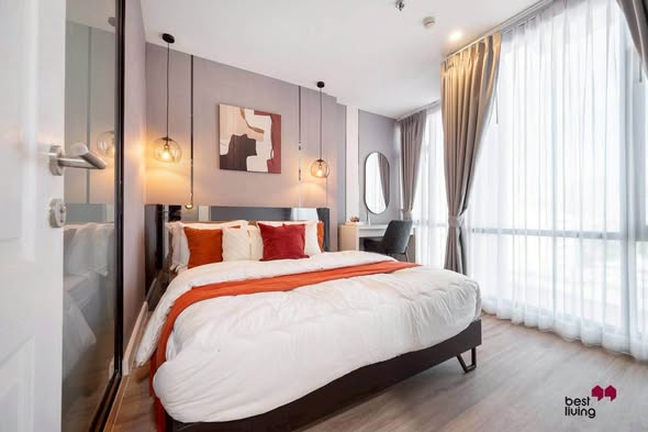 bedroom of Bangkok Horizon Sathon