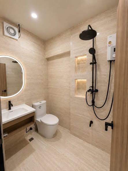 bathroom of บ้านเอื้ออาทร เชียงใหม่ (ไนท์ซาฟารี)