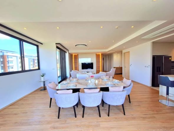 living room and room interior of Bearing Residence