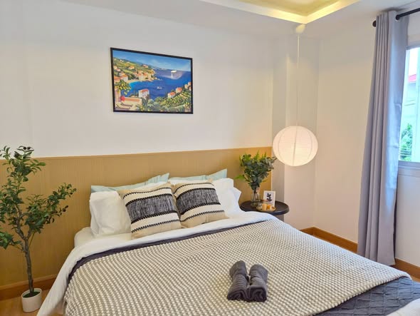 bedroom of ห้องเช่าโครงการเอื้ออาทรป่าตัน เชียงใหม่