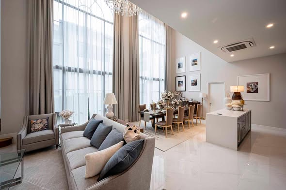 bedroom and living room of นาราสิริ กรุงเทพกรีฑา