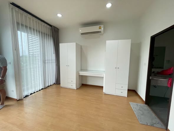 bedroom and room interior of บ้านทาวน์โฮม