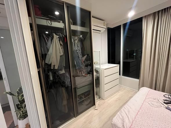 bedroom and room interior of คอนโด ยู เกษตร-นวมินทร์