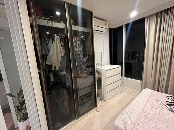 bedroom and room interior of คอนโด ยู เกษตร-นวมินทร์