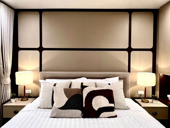 bedroom of Belle Park Residence