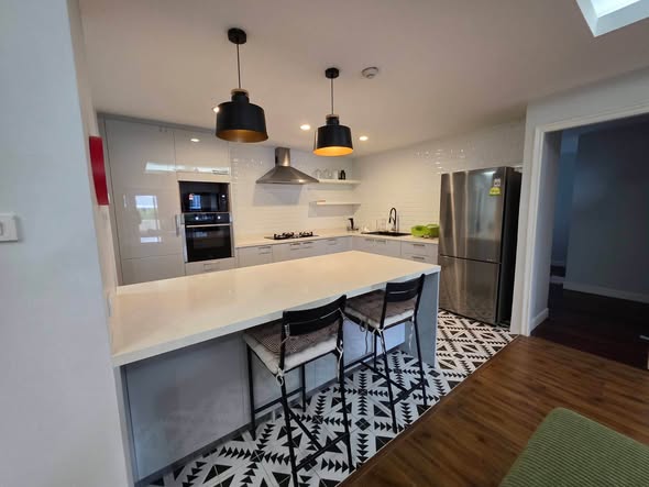 kitchen of Beverly Hills Mansion