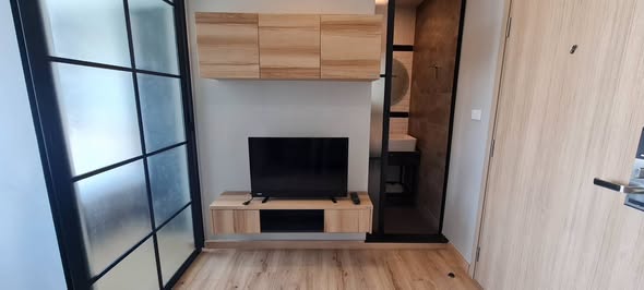 living room and room interior and kitchen of Brix Condominium Charan 64