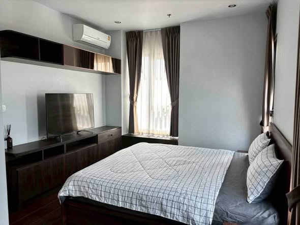 bedroom of C Ekkamai Condominium