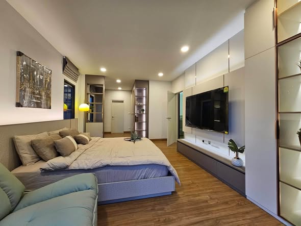 bedroom and living room of Centro Bangna