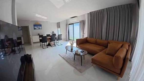 bedroom and living room of Centro Bangna