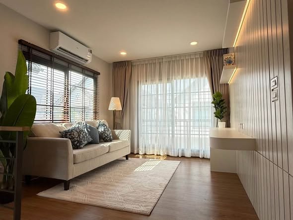 living room and bedroom of Centro Bangna
