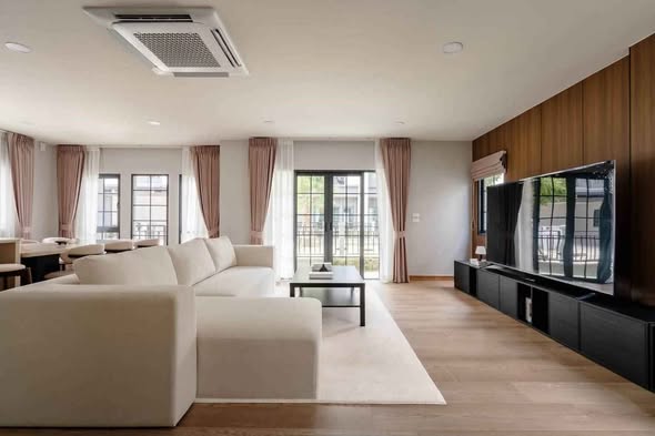 living room and room interior of Centro Bangna