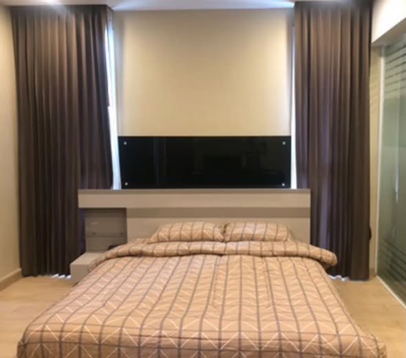 bedroom of Cetus Beachfront Condominium Pattaya