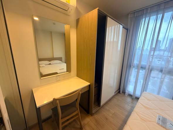 bedroom and room interior and bathroom of CHAMBERS On Nut Station, Sukhumvit Soi 81