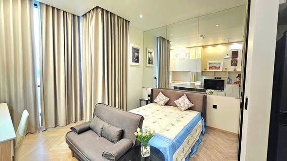 bedroom of Chapter Charoennakhon–Riverside