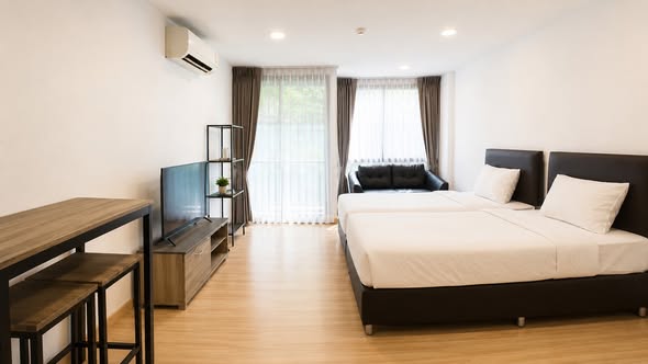 bedroom of Chateau In Town Pinklao – Siriraj