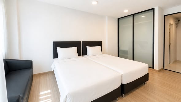 bedroom and room interior of Chateau In Town Pinklao – Siriraj