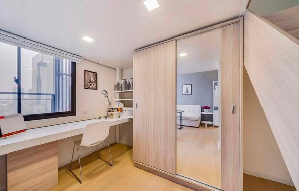 room interior and bathroom of Chewathai Residence Asoke