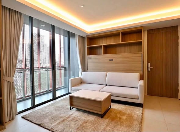 bedroom and living room of Circle Sukhumvit 31