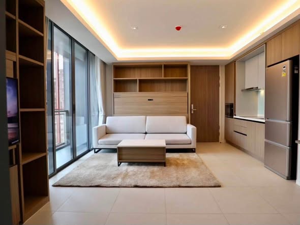 living room and bedroom and room interior of Circle Sukhumvit 31