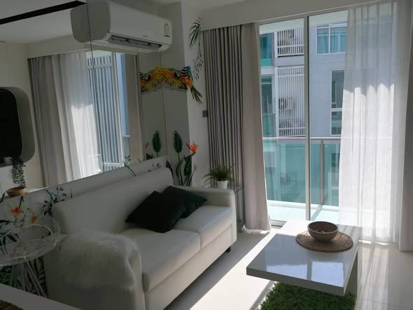 living room and bedroom of City Center Residence