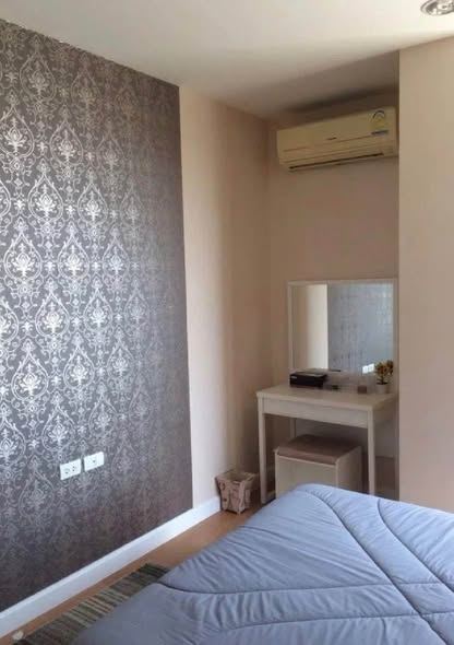 bedroom and bathroom of @ City Condo Sukhumvit