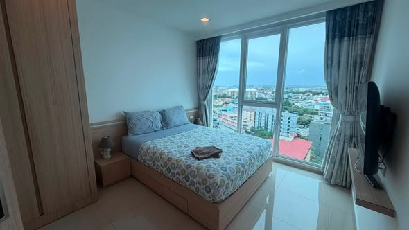 bedroom of City Garden Tower Condominium