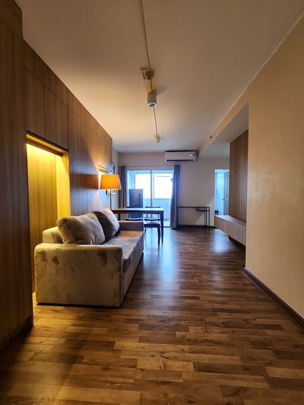 living room and bedroom of City Home Sukhumvit