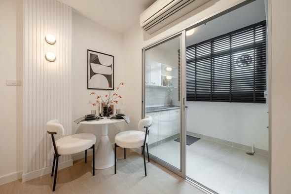 room interior and bathroom of City Home Sukhumvit