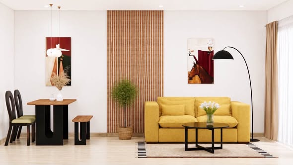 living room and room interior of City Home Tha Phra Intersection