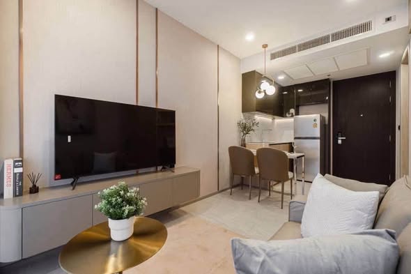 living room and bedroom of Cooper Siam