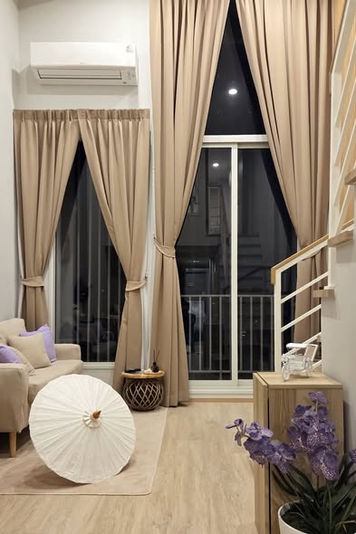 bedroom and living room of Culture Chula คัลเจอร์ จุฬา