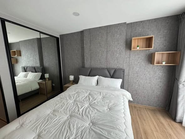 bedroom of Cybiq รัชดา 32
