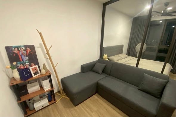 bedroom and living room of Cybiq รามคำแหง