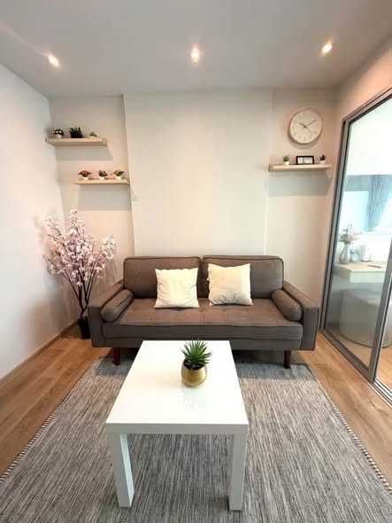 living room of D Condo Rattanathibet