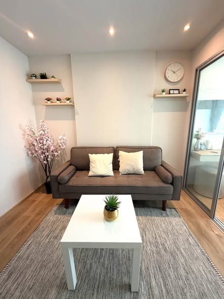 living room of D Condo Rattanathibet