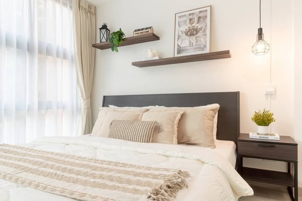 bedroom of D65 Condominium