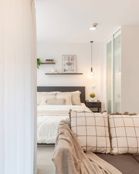 bedroom and room interior of D65 Condominium