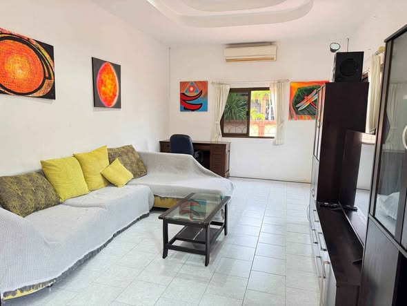 bedroom and living room of Danevang Village Resort