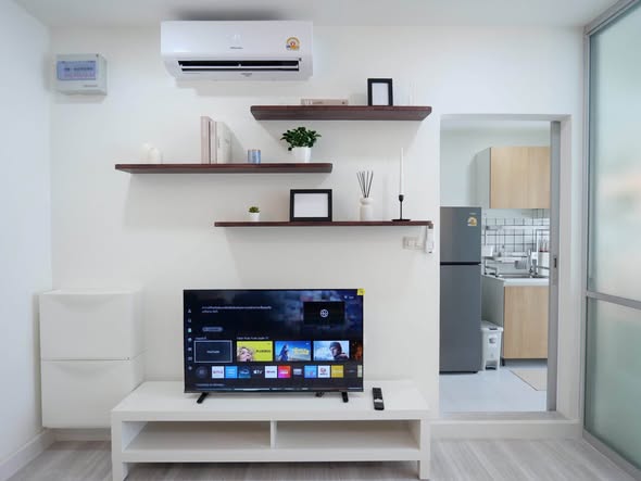 living room of ดีคอนโด ครีก ภูเก็ต : dcondo Creek Phuket