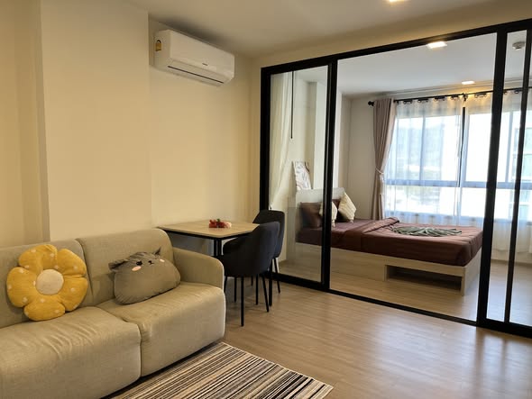 bedroom and living room and room interior of dcondo Reef Phuket