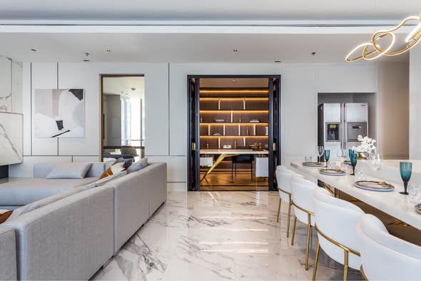 living room of Domus 16