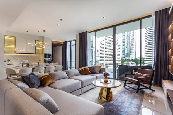 living room of Domus 16