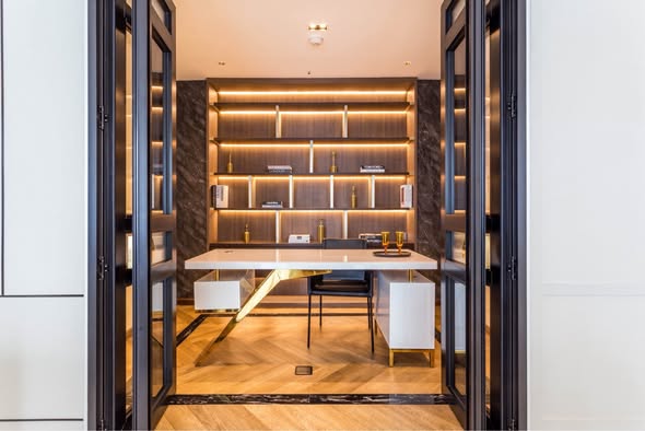 room interior of Domus 16