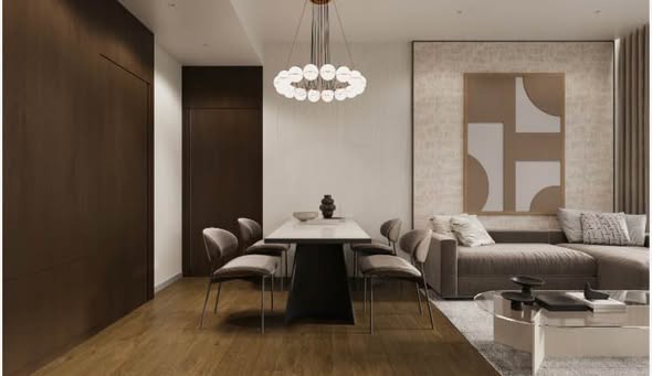 living room of Dusit Residences