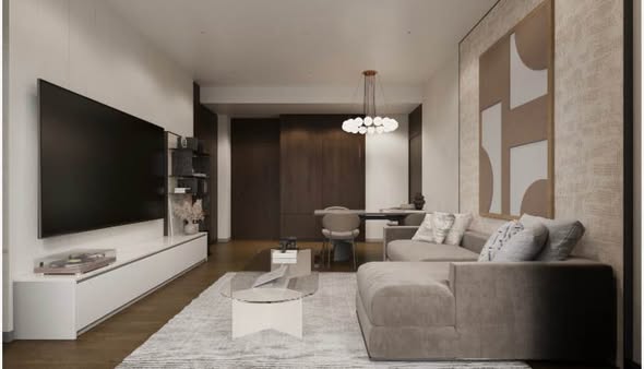 living room of Dusit Residences